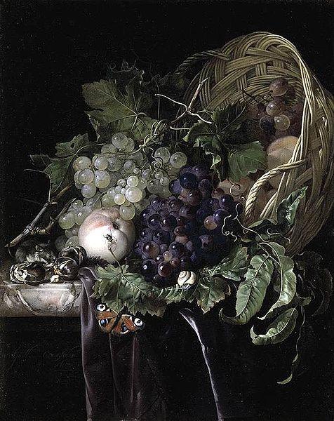 Aelst, Willem van Fruit Still-Life France oil painting art